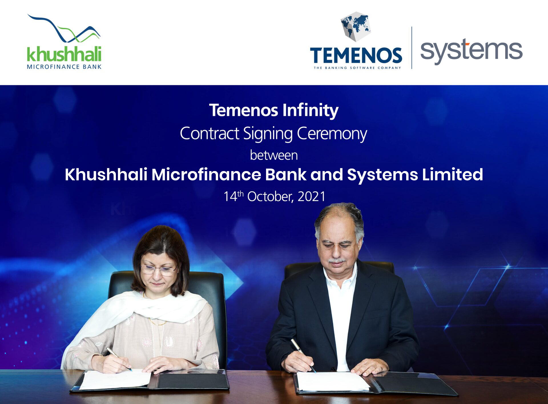 Khushhali Microfinance Bank boosts its digital banking prowess in partnership with Temenos and Systems Limited 
